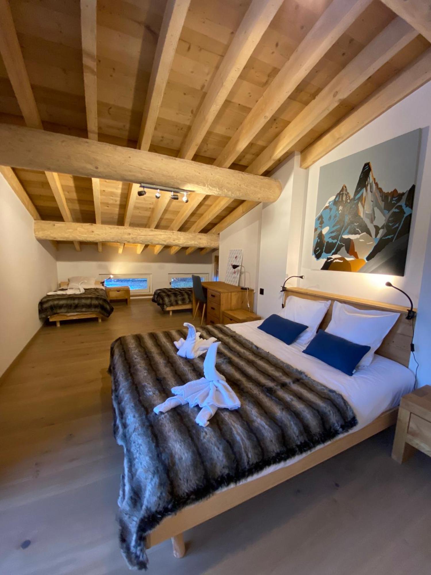 Chambres D'Hotes - B&B - Chalet Mountain Vibes Ле Уш Екстериор снимка
