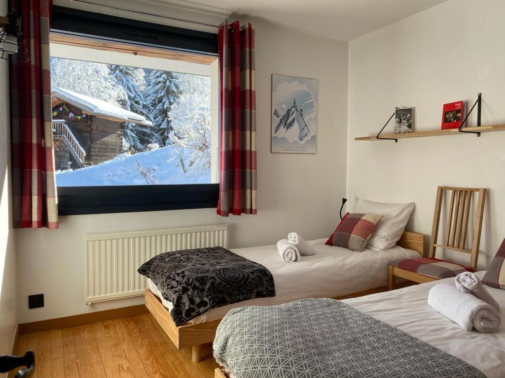 Chambres D'Hotes - B&B - Chalet Mountain Vibes Ле Уш Екстериор снимка